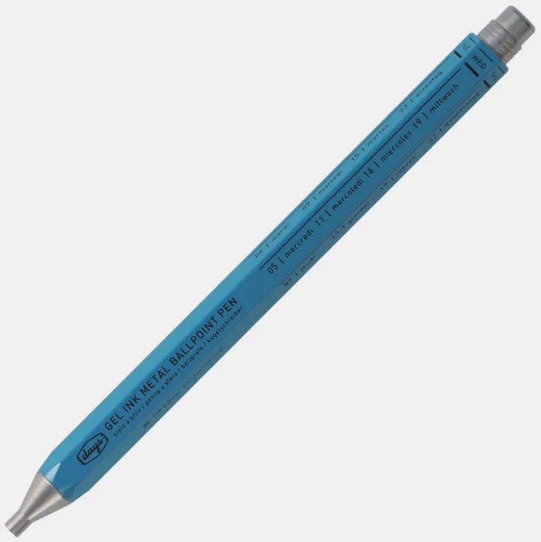 Mark's | Bolígrafo Days Gel Metal Azul