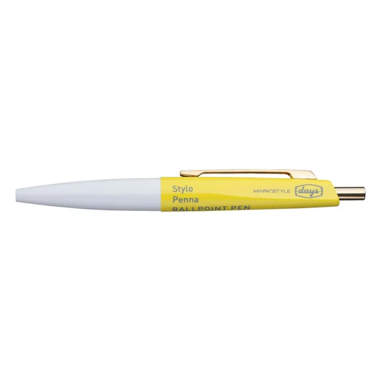 Mark's | Bolígrafo Mini Anterique x DAYS White Yellow