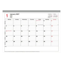 Mark's | Cuaderno Calendario 2027 M Ivory