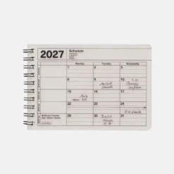 Mark's | Cuaderno Calendario 2027 Mini Ivory