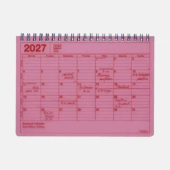 Mark's | Cuaderno Calendario 2027 S Pink