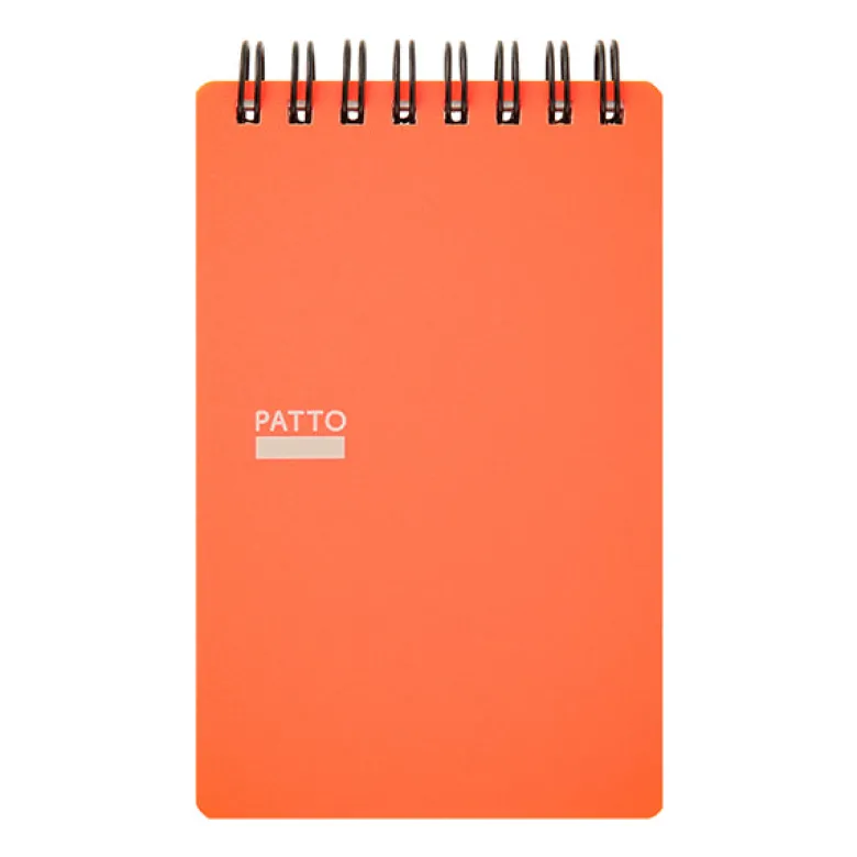 Midori | Bloc de Anillas Quick Open Memo Patto Orange
