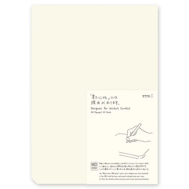 Midori | Bloc de Notas MD Midori A4 Liso