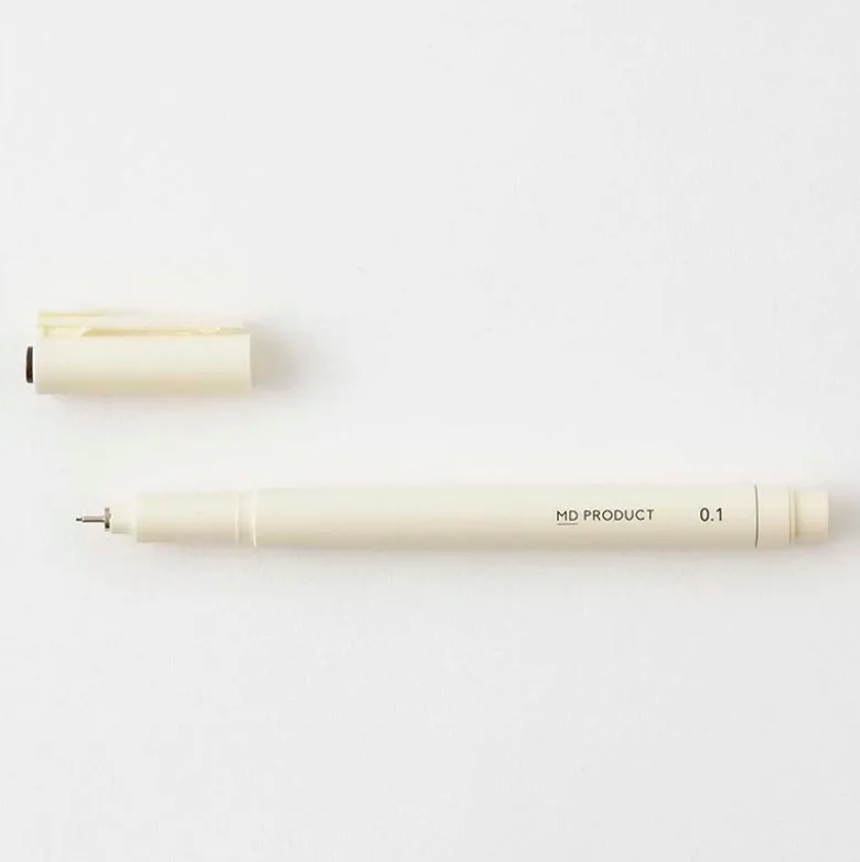 Midori | Bolígrafo Calibrado MD Drawing Pen 0.1mm Black
