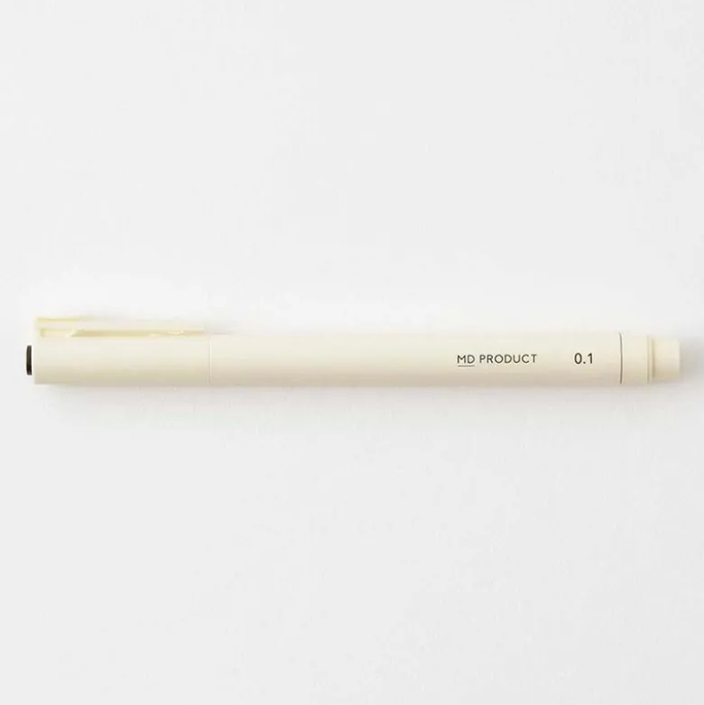 Midori | Bolígrafo Calibrado MD Drawing Pen 0.1mm Black
