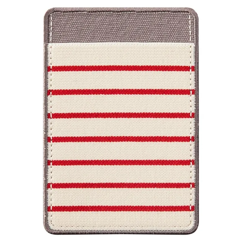 Midori | Bolsillo Elástico Adhesivo Stripe Red