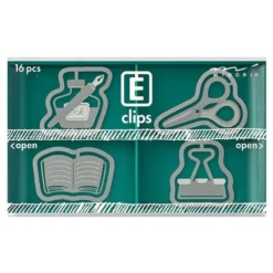 Midori | Clips Metálicos Etching Papelería