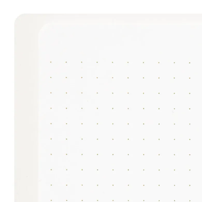 Midori | Cuaderno Anillas Color A5 Puntos White