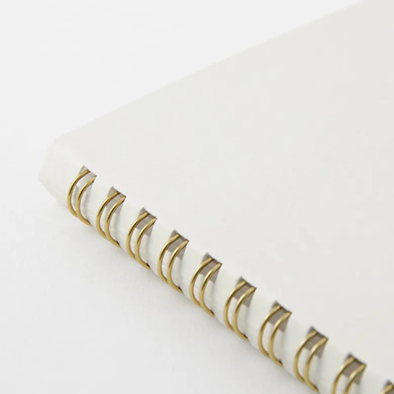 Midori | Cuaderno Anillas Color A5 Puntos White