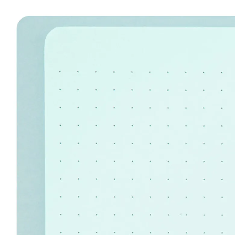 Midori | Cuaderno Anillas Color A5 Puntos Blue