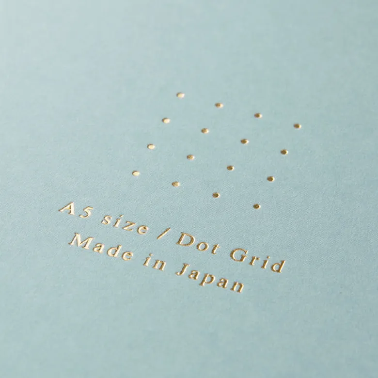 Midori | Cuaderno Anillas Color A5 Puntos Blue