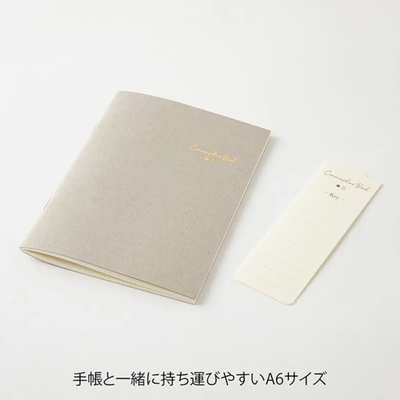 Midori | Cuaderno Commonplace Book A6 Gray