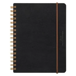 Midori | Cuaderno de Anillas WM Grain B6 Negro
