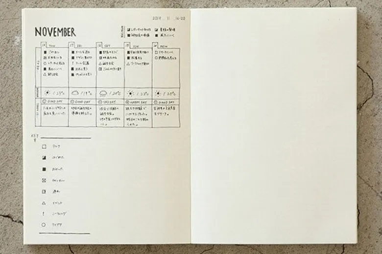 Midori | Cuaderno MD Midori Journal A5 Puntos