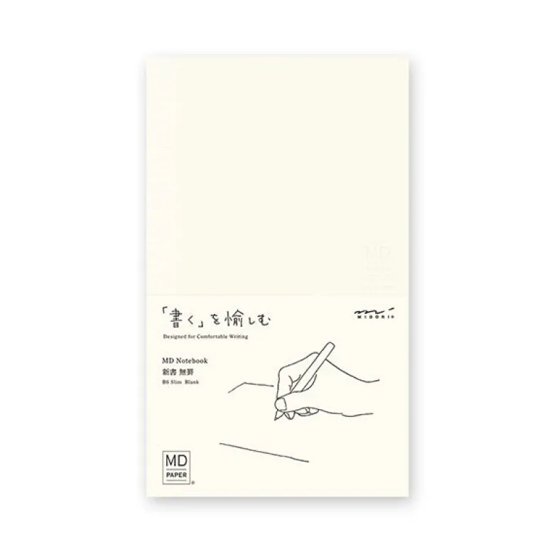 Midori | Cuaderno MD Midori Notebook B6 Slim Liso