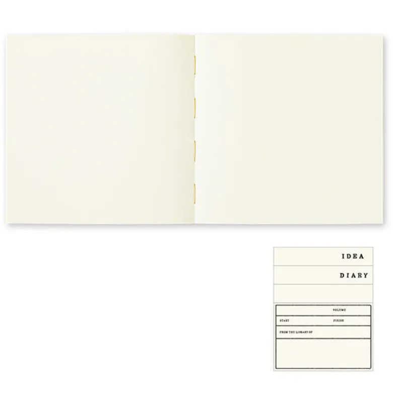 Midori | Cuaderno MD Midori Notebook THICK A5 Square Liso