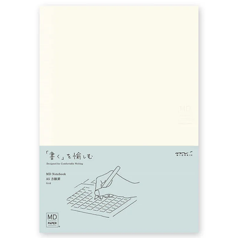 Midori | Cuaderno MD Midori Notebook A5 Cuadros