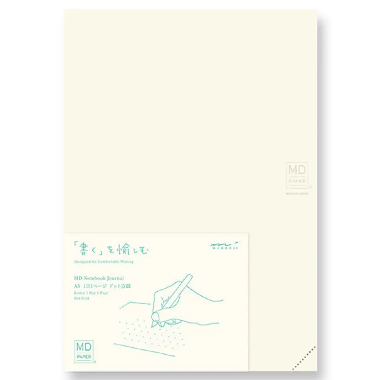 Midori | Cuaderno MD Midori Notebook A5 Puntos Codex 1Día 1Página