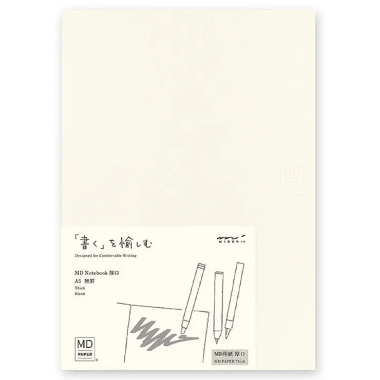Midori | Cuaderno MD Midori Notebook THICK A5 Liso