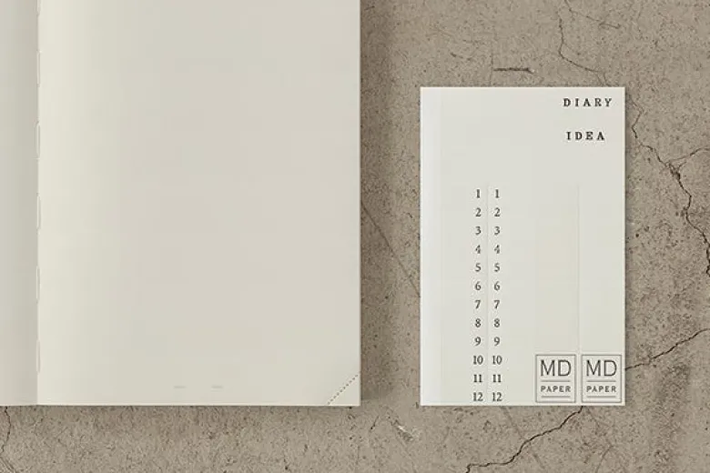 Midori | Cuaderno MD Midori Notebook A5 Liso Codex 1Día 1Página