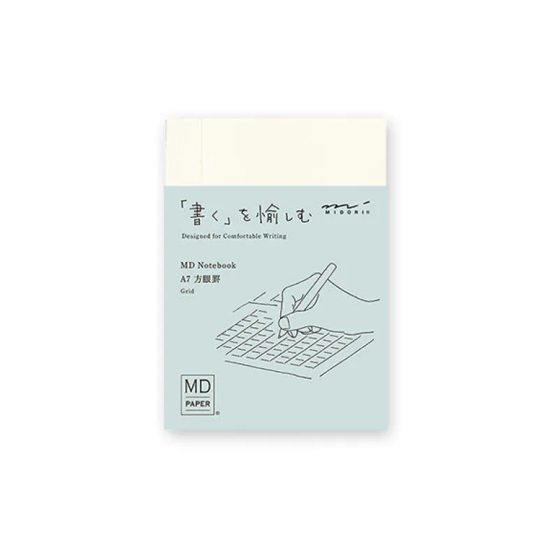 Midori | Cuaderno MD Midori Notebook A7 Cuadros