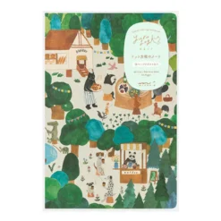 Midori | Cuaderno Yuru Log B6 Forest Animal