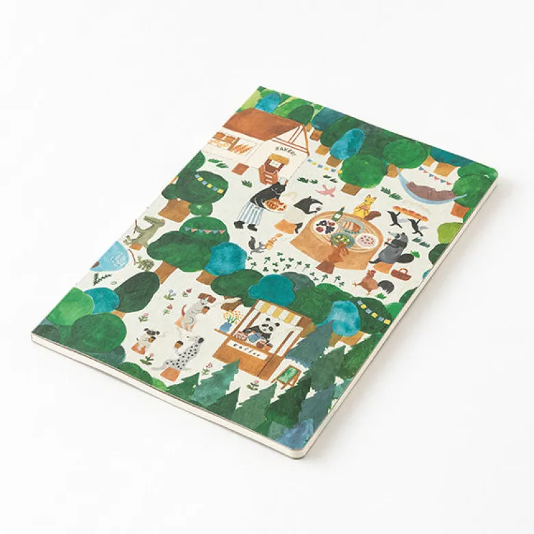 Midori | Cuaderno Yuru Log B6 Forest Animal