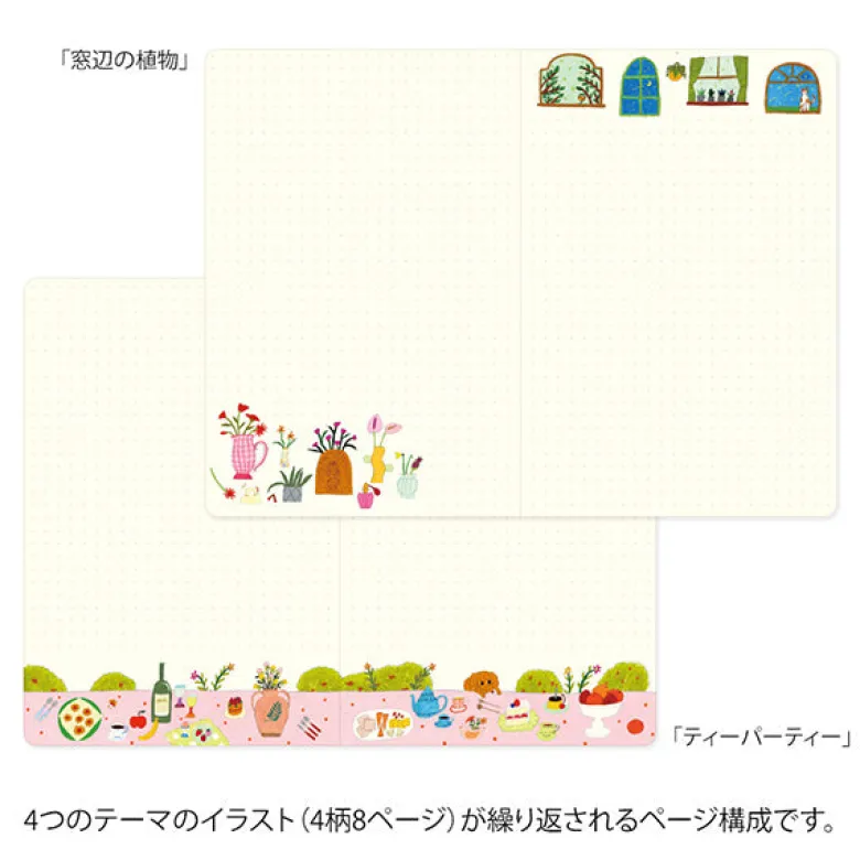 Midori | Cuaderno Yuru Log B6 My Life