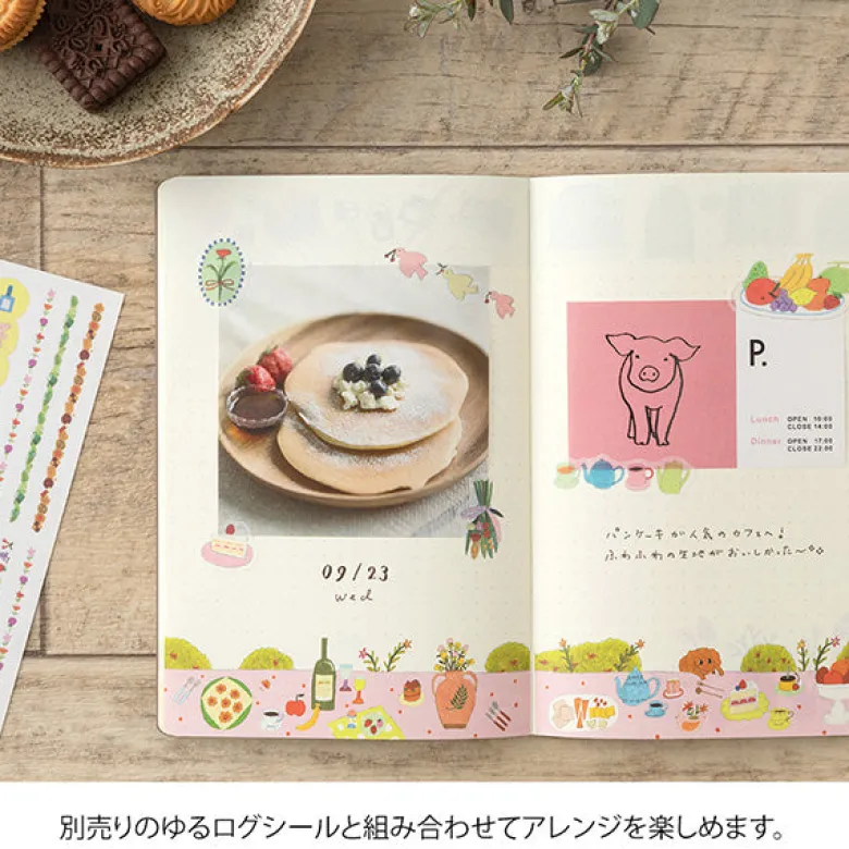 Midori | Cuaderno Yuru Log B6 My Life