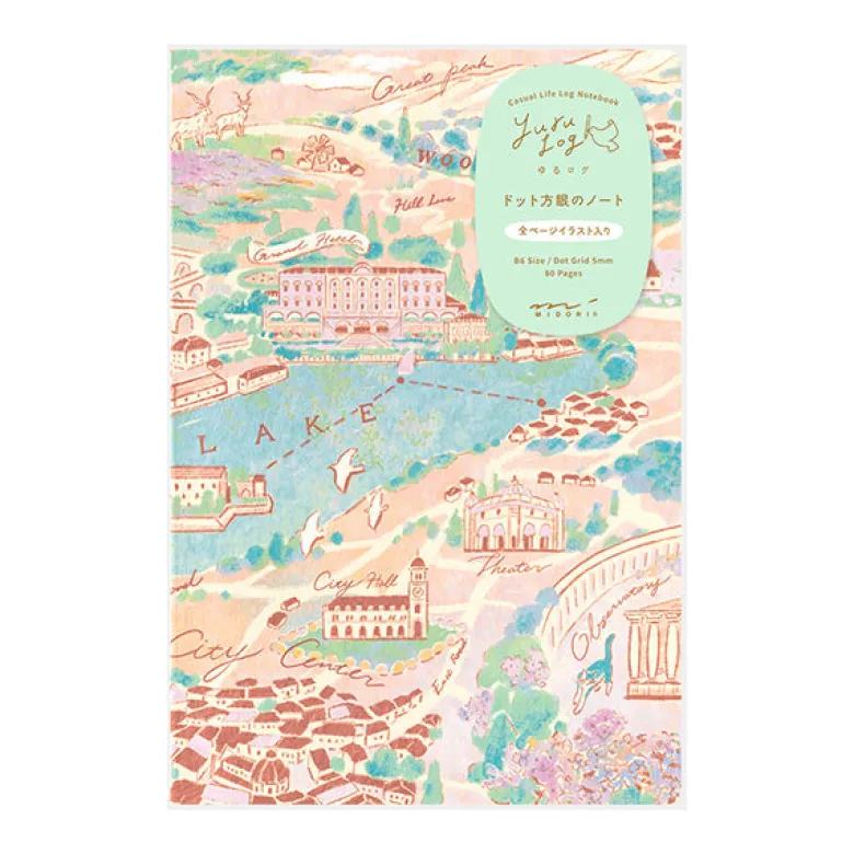Midori | Cuaderno Yuru Log B6 Travel & Hotel