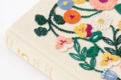 Midori | Diario de 5 Años Bordado Flower Beige