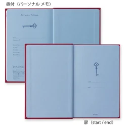 Midori | Diario Midori de 10 Años Gate Dark Red