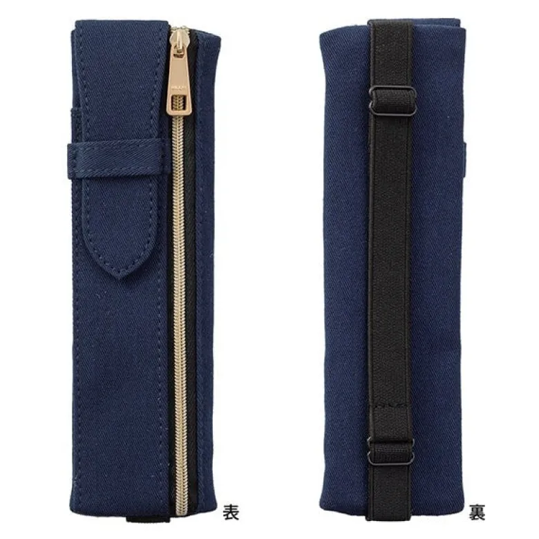 Midori | Estuche Book Band B6 - A5 Azul Marino