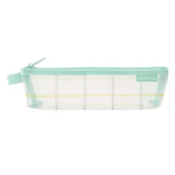 Midori | Estuche de Malla Pen Case Check Green