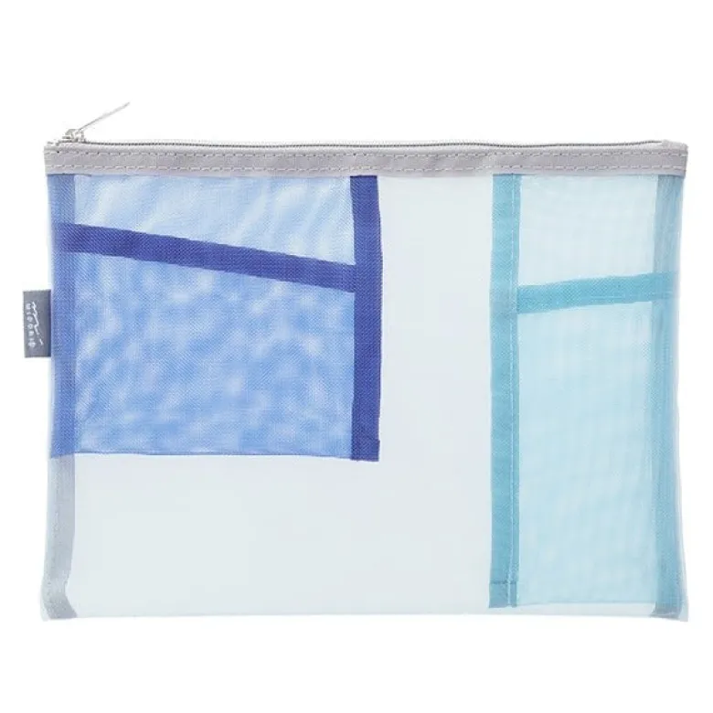 Midori | Estuche de Malla Pen & Tools Azul