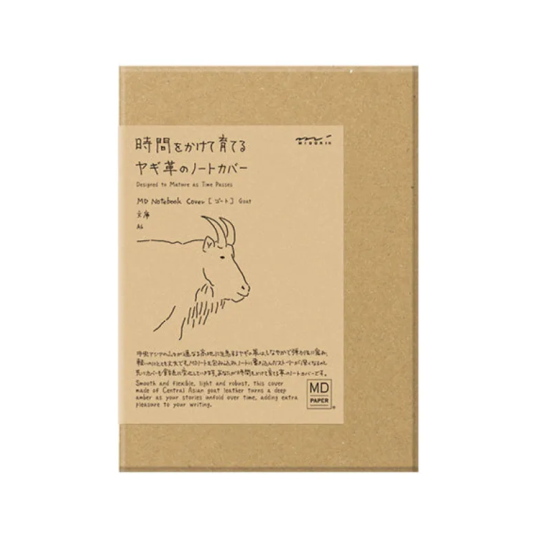 Midori | Funda de Cuero para Cuadernos MD Midori A6