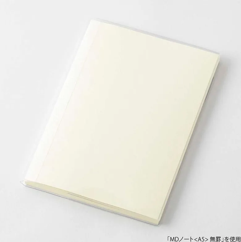Midori | Funda de Plástico Transparente para Cuadernos MD Midori A5