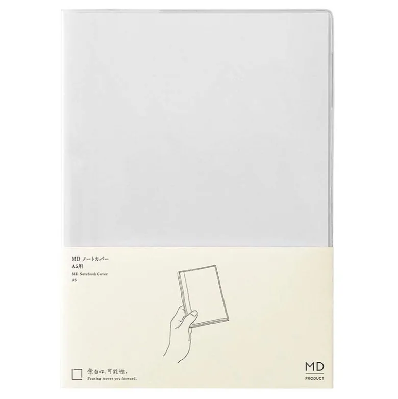 Midori | Funda de Plástico Transparente para Cuadernos MD Midori A5
