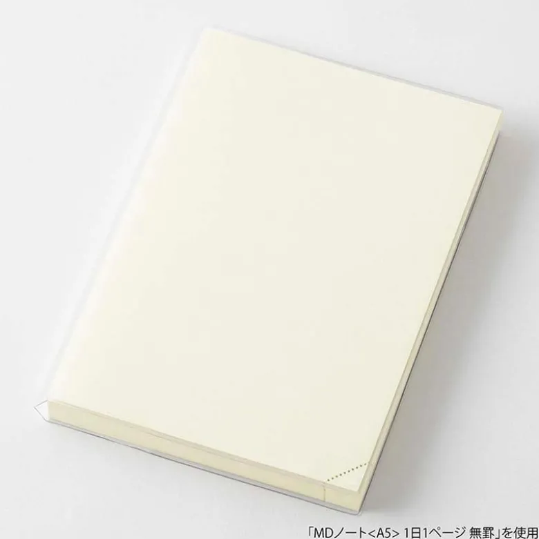 Midori | Funda de Plástico Transparente para Cuadernos MD Midori A5 Codex