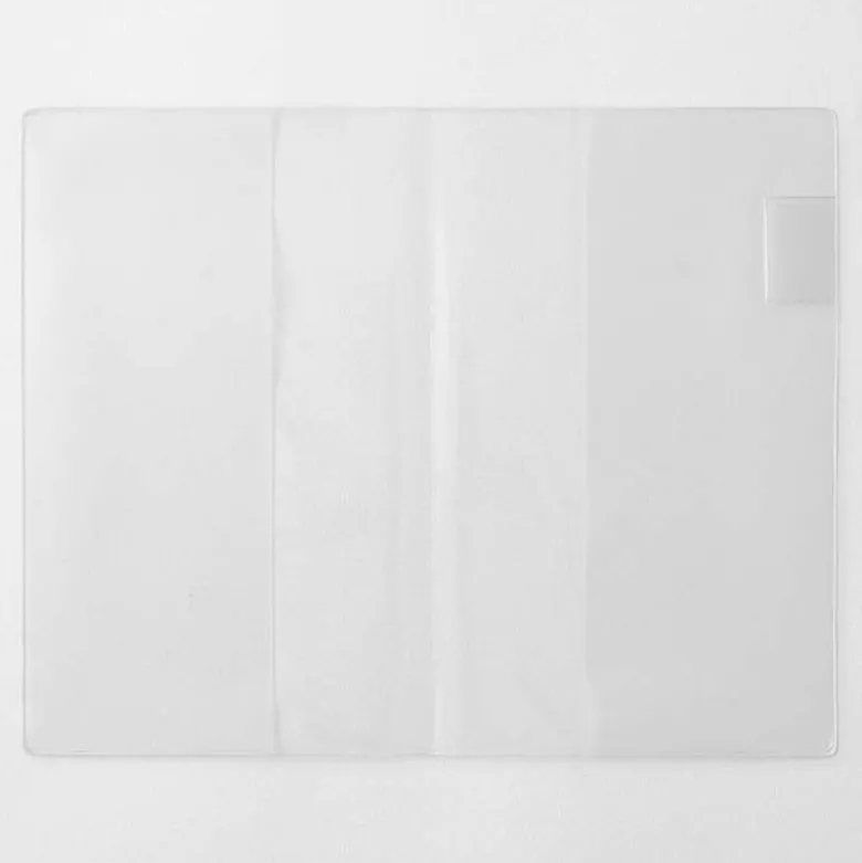Midori | Funda de Plástico Transparente para Cuadernos MD Midori B6 Slim