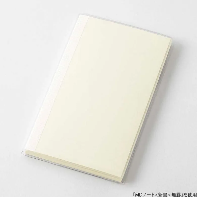 Midori | Funda de Plástico Transparente para Cuadernos MD Midori B6 Slim