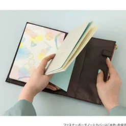Midori | Funda de Tela para Cuadernos Yuru Log B6 Light Blue
