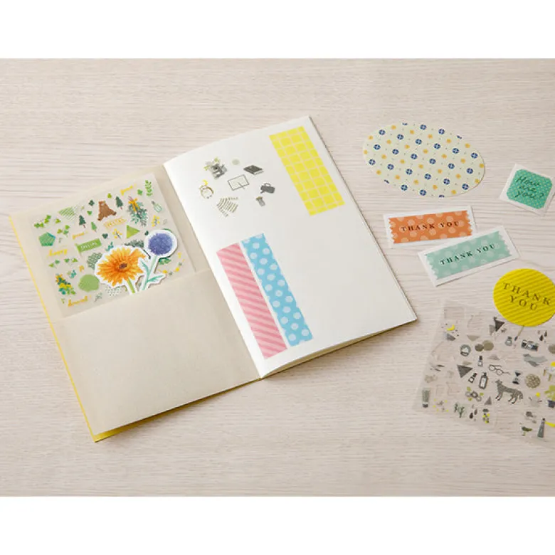 Midori | Álbum para Guardar Pegatinas Light Blue