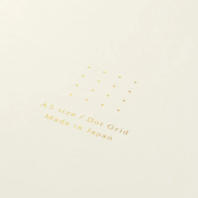 Midori | Libreta Color A5 Puntos White
