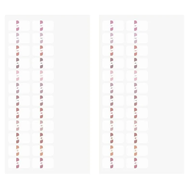 Midori | Marcapáginas Chiratto Number Pink