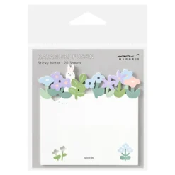 Midori | Notas Adhesivas Die Cutting Flower Garden