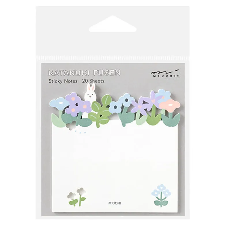 Midori | Notas Adhesivas Die Cutting Flower Garden