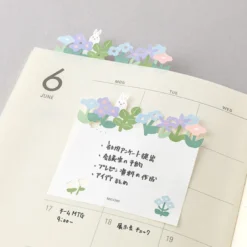 Midori | Notas Adhesivas Die Cutting Flower Garden