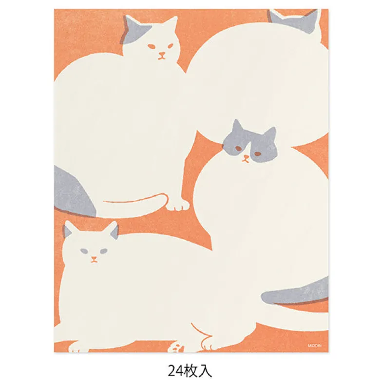 Midori | Papel de Carta Kimagure Cat