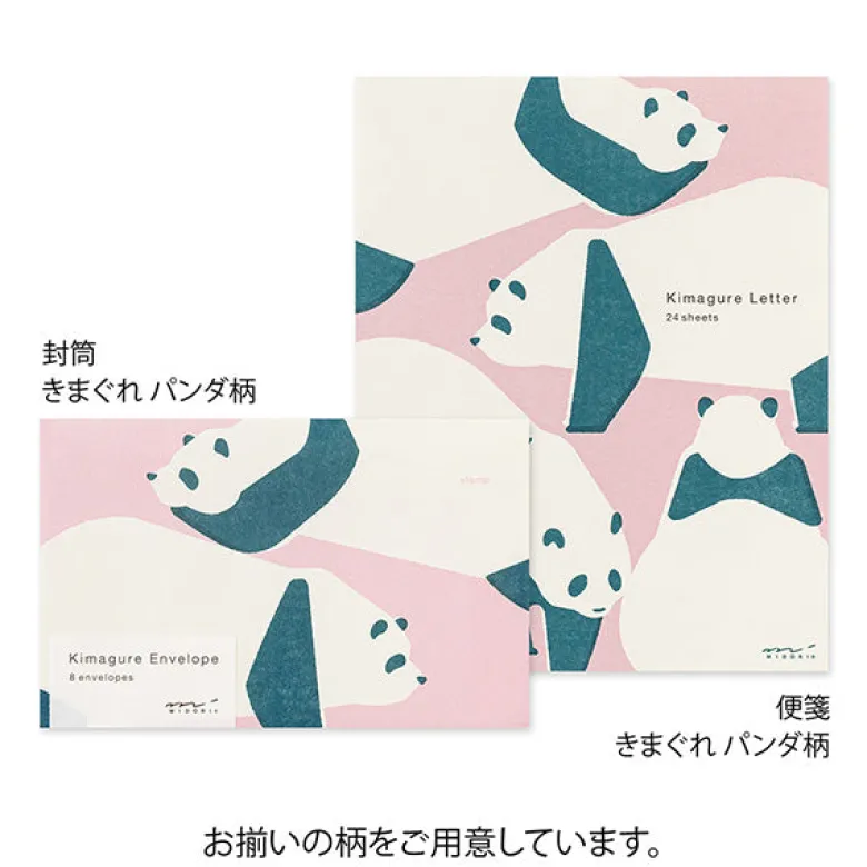 Midori | Papel de Carta Kimagure Panda